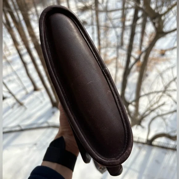 Vintage Coach Equestrian Small Flap Bag | Glovetanned Leather | 9801 | 1997 USA - Picture 11 of 16